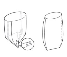 Tank liners Decorative illustration of tank liners
